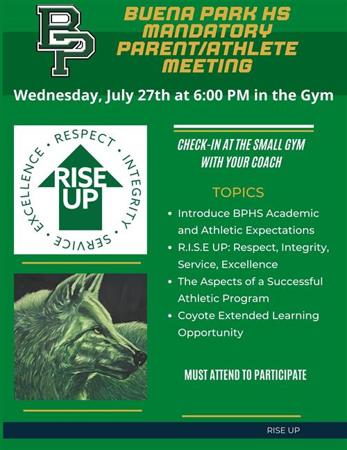 Mandatory Meeting Flyer